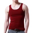 thumbnail image 2 of Luxalzxs Mens Athletic Tank Top Soft Lightweight Gym Workout Beach Sleeveless Muscle Shirts Men's A-Shirt Sports Running Basketball Base Layer, 2 of 4