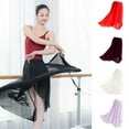 thumbnail image 2 of Dance Skirt with Adjustable Waist Tie Gymnastic Ballet Long Scarf Wrap Skirt, 2 of 21