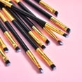 thumbnail image 3 of unbranded 12Ud Peine Y Cepillo De Dorado Con Material Premium Para Maquillaje, 3 of 7