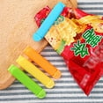 thumbnail image 6 of 10pcs Sealing Clip Plastic Food Bag Sealing Clamp Portable Kitchen Snack Sealer Color Random, 6 of 10