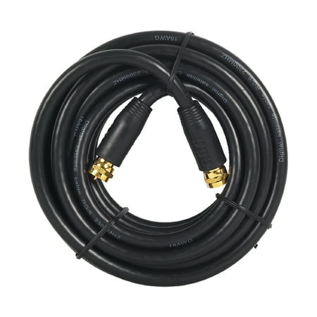 RCA VH612R RG6 Coaxial Cable (12ft; Black) price history on PriceWatchPro