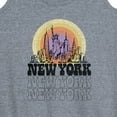 thumbnail image 3 of Instant Message - New York Vintage - Women's Racerback Tank Top, 3 of 6