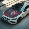 thumbnail image 3 of Uorisanigo Car Hood Cover Portable Lion American Flag Hood Covers for Cars Heat-Resistant Car Hoods Cover Protection for Most Automotive Sedans Trucks Pickup SUVs, Auto Accessories, 3 of 7