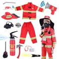 thumbnail image 1 of Set de disfraces Lesheng Space Fireman Firefighter para niños de 3 a 7 años, 1 of 7