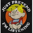 thumbnail image 2 of Retro Comic Pretend Im Listening Bodysuit Jumper Boys Infant Baby Brisco Brands 12M, 2 of 7
