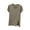 Green, variant on Women's T-Shirt Short Sleeve Crew Neck,Trendy Asymmetrical Hem Side Split Top,Soft Silky Loose Fit Casual Tee for Summer Daily Wear