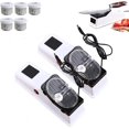 thumbnail image 1 of Besyner Sharp Pro,USB Electric Knife Sharpener, Professional Electric Knife Sharpeners for Kitchen Knives,Double Sided Knife Sharpener, 5s Quick Sharpening,Stable Non-Slip Base (B,2pcs), 1 of 10