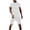 White, variant on Short Sets for Men Short Sleeve Crewneck T Shirt and Bermuda Shorts 2 Piece Matching Set Mens Summer Outfits