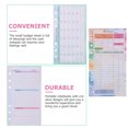 thumbnail image 3 of BRIGHTFUFU 1 juego de cuaderno de presupuesto con hojas sueltas, papeles de seguimiento de gastos y bloc de notas portátil., 3 of 8