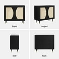 thumbnail image 6 of DreamCurship 31’’kitchen pantry cabinet, Storage Cabinet for kitchen and living room, Storage Cabinet with 2 Doors and Adjustable Shelves, Black, 6 of 7