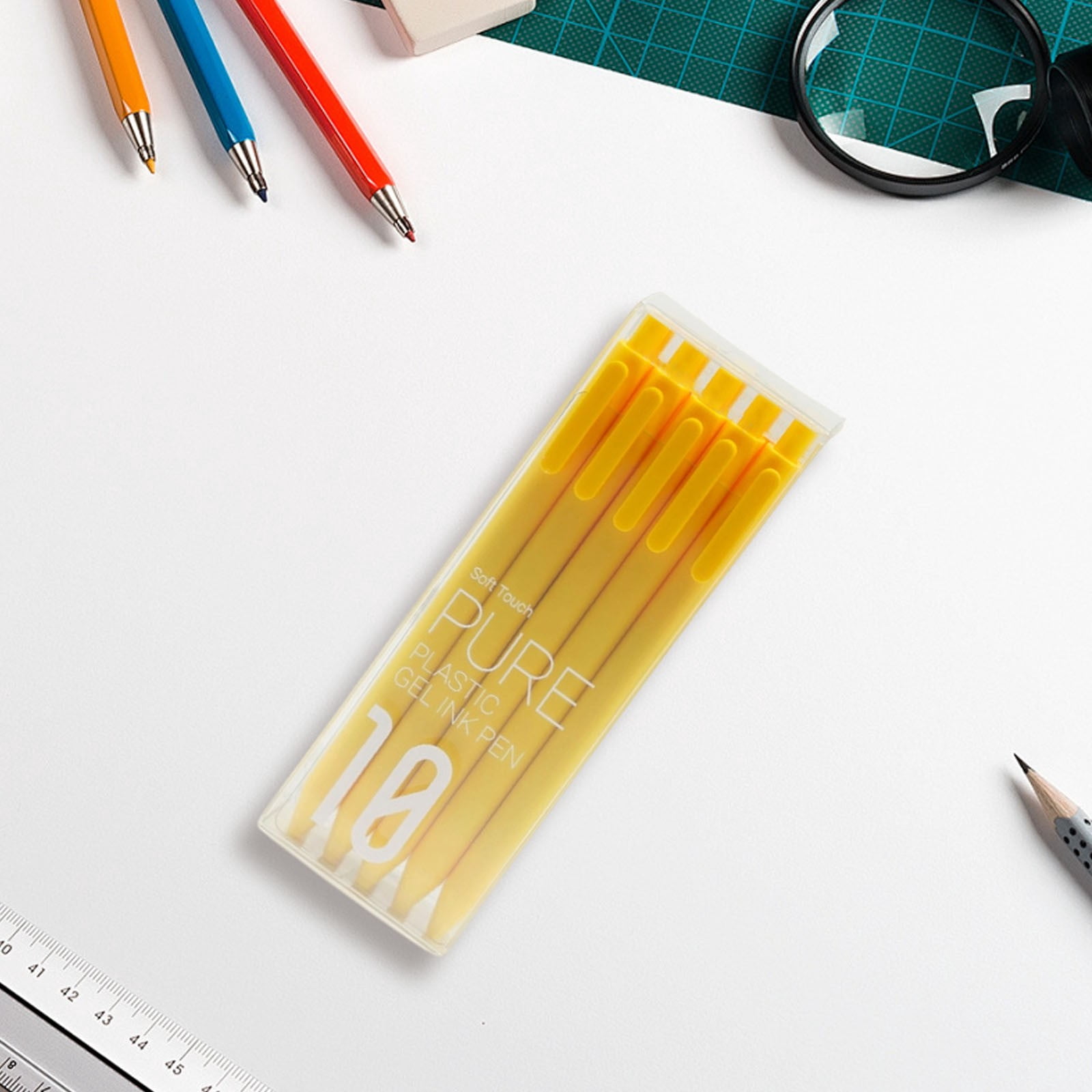 Gel Pens, 0.5mm Fine Point Pen, Assorted Color Retractable Gel Pen, Quick Drying Smooth Writing Pen, Leak Proof Ink Pen for Coloring Doodling Drawing Scrapbooking Office Daily Writing Use
