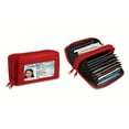 thumbnail image 2 of YOPTOP RFID Genuine Leather Credit Card Wallet For Women W/ ID Display Window, 2 of 7