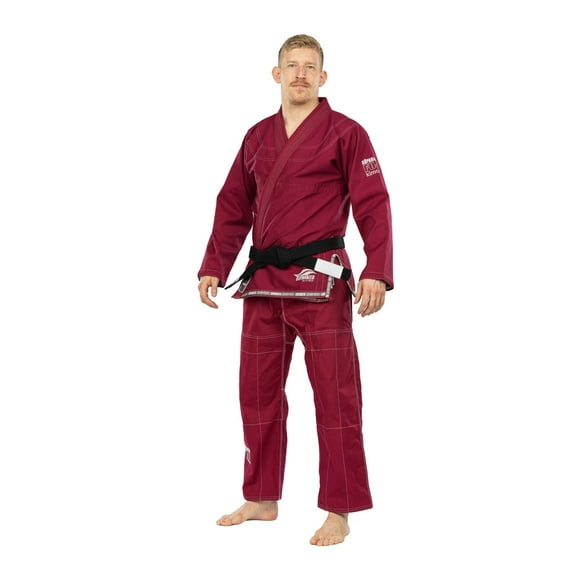 Fuji Suparaito Superlite Brazilian Jiu Jitsu Gi - Burgundy (A0)