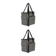 thumbnail image 1 of Enqiretly Portable Knitting Bag Storage Bag Sewing Crochet Hooks Accessories Grey 2Set, 1 of 6