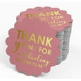 thumbnail image 4 of Inkdotpot Thank You Celebrating The Bride To Be Bridal Shower Bottle Tag Real Gold Foil Favor Hang Tags Pack Of 100, 4 of 6