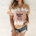 thumbnail image 2 of Fesfesfes Short Sleeve Tops Women Summer Sexy Gradient Print Regular Women Short Sleeves Top T Shirt Pack 8(L), 2 of 4