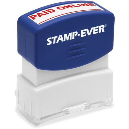 Stamp-Ever, USS8865, PAID ONLINE Pre-inked Stamp, 1