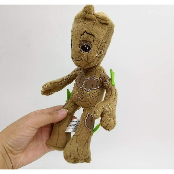 Groot peluche poupées jouets 22 cm mignon Marvel Avengers gardiens de la  galaxie Groot peluche jouets cadeaux Opppackage 