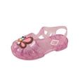 thumbnail image 2 of Toddler Girls Closed Toe Fisherman Jelly Sandals Girls Flat Hook and Loop Sandals Pink 2.5, 2 of 9