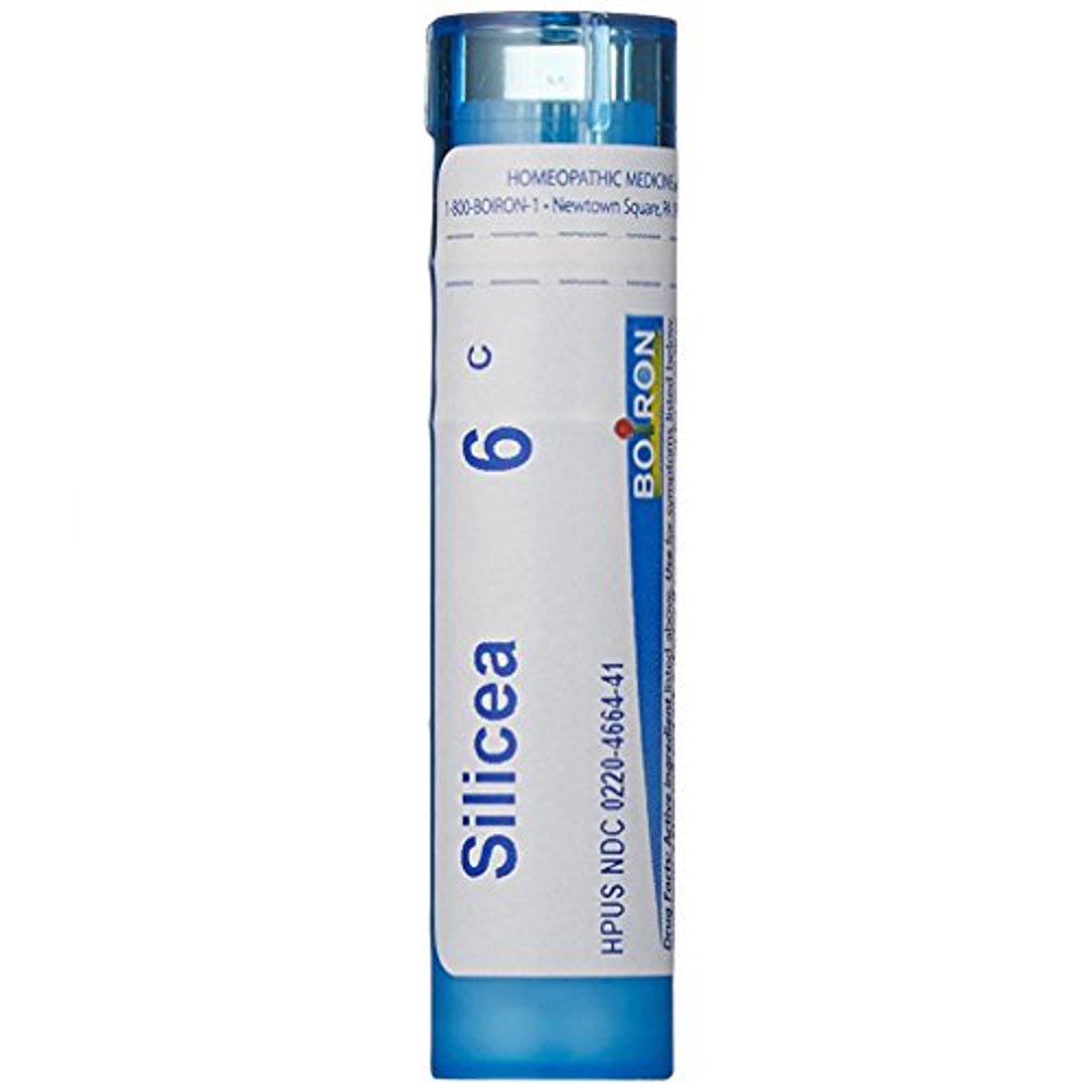 Boiron Silicea 6C Homeopathic Medicine for Fatigue, 80 Count Walmart