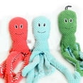 thumbnail image 2 of Pet Toy Cartoon Octopus Interactive Pet Teether Dog Bite Toy Pet Sound Toy, 2 of 5