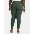 thumbnail image 5 of Terra & Sky Women's Plus High Waist Full Length Leggings, Sizes 0X-5X, 5 of 5