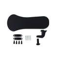 thumbnail image 1 of 1 Set Computer Mouse Armrest Protective Ergonomic Adjustable Computer Arm Rest Pad Desk Attachment for Office - Black, 1 of 5