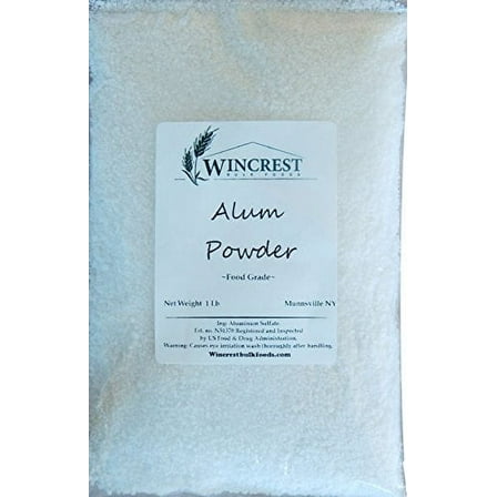 Alum Powder - Food Grade - 1 Lb