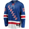 thumbnail image 2 of Men's Fanatics Will Cuylle Blue New York Rangers Home Premier Breakaway Player Jersey, 2 of 3