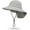 Grey, variant on Toddler Kids Girls Boys Sun Hat Summer UPF 50+ Protection Caps Wide Brim Neck Flap Beach Play Hats Age 1-7 Years