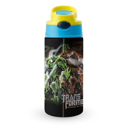 

TransFormer Small Water Bottle for Kid 12oz Insulated Bottles with Straw Lid Stainless Steel Tumbler Vacuum Cup Thermal Bottles