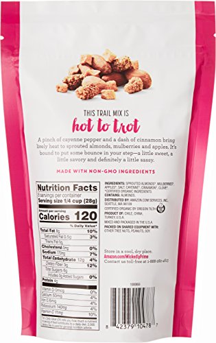 Wickedly Prime Organic Sprouted Trail Mix Spiced Mulberry Apple 8 Ounce Walmart Com Walmart Com