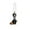 C, variant on 2D Halloween Acrylic Car Charm, Ghost Witch Flat Pendant Ornament, Spooky Festival Vehicle Rearview Mirror Hanging Decoration for Auto Interior Accessory