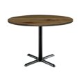 thumbnail image 4 of KFI Studios Urban Loft 2.5' Round Dining Table, Natural, Black X Base, 4 of 6