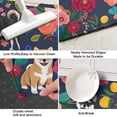 thumbnail image 3 of Shiba Inu and Pioneer Flower Kitchen Rug Mat,Kitchen Runner Rugs Non Skid Washable,Decorative Kitchen Floor Mats for Kitchen,Sink,Laundry,17"X47", 3 of 5