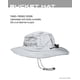 thumbnail image 4 of Sombrero tipo Bucket FROGG TOGGS, impermeable, transpirable, protección solar, 4 of 7