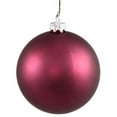 thumbnail image 4 of Vickerman 4.75" Orchid Pk Matte Ball UV Drill 4/Bg Ball Ornament, 4 of 7