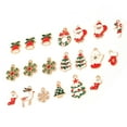 thumbnail image 1 of Colgantes navideños, 20 piezas de colgantes navideños, accesorios para manualidades navideñas, colgantes de guantes navideños, estética elegante, 1 of 9