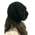 thumbnail image 4 of Womens Knitted Slouchy Winter Warm Casual Wool Beret Baggy Beanie Hats Caps, 4 of 4