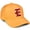 Mustard, variant on Mid Profile Hat Semi Curved Visor Mustard Cap White Red Gothic, Dollar Sign