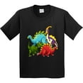 thumbnail image 3 of Inktastic Cute Dinosaurs Youth T-Shirt, 3 of 5