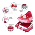 thumbnail image 2 of The Baby Shop Caminadora Andadera Rosa P/ Bebé Plegable Centro Juguete 3 En 1, 2 of 8