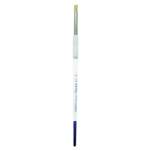 SG650 Series | Soft-Grip™ Standard Handle Gold Taklon Deerfoot Brush