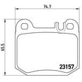 thumbnail image 4 of Brembo P50043 Brake Pad -, 4 of 4