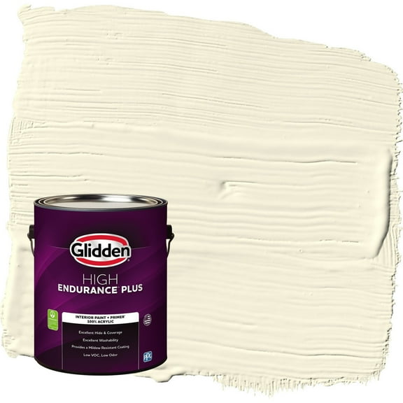 Glidden HEP Lotus Flower / Yellow Semi-Gloss Interior Paint with Primer, 1 Gallon