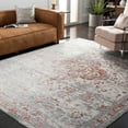 thumbnail image 2 of SAFAVIEH Shivan Anthony Traditional Distressed Area Rug, Ivory/Rust, 8' x 10', 2 of 8