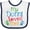 White and Navy, variant on Inktastic My Nonni Loves Me Boys or Girls Baby Bib