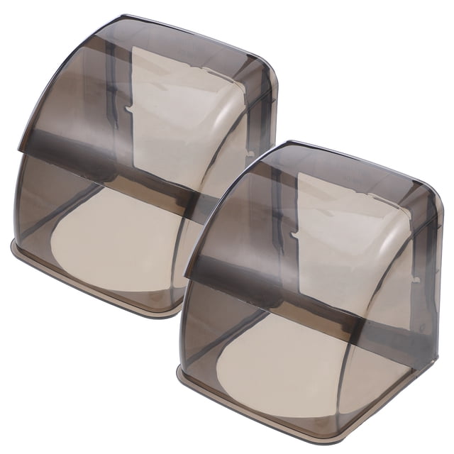 CIMAXIC 2Ud Protector Negro Impermeable Para Y Caja Eléctrica Con Ajuste Universal Exterior