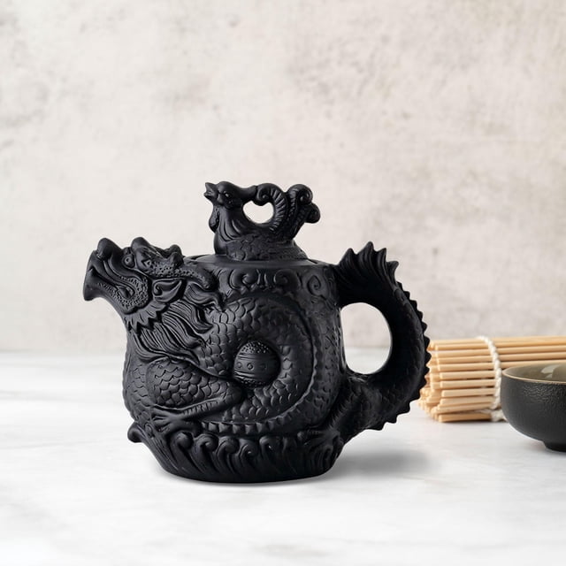 Tetera de arcilla morada Perfecl Tetera tradicional china 500 ml diseño elegante para El hogar