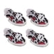 thumbnail image 1 of 4Pcs Pet Dog Shoes Sandalias Antideslizantes Botas para Outdorr Walking Jogging - Leopard L, se describe Yinane Zapatos de perro mascota, 1 of 8